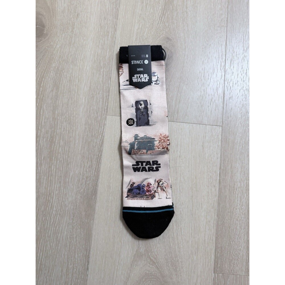Stance Star Wars Socks M Jundland Wasteland Han Solo Carbonite ROTJ 40th NWT